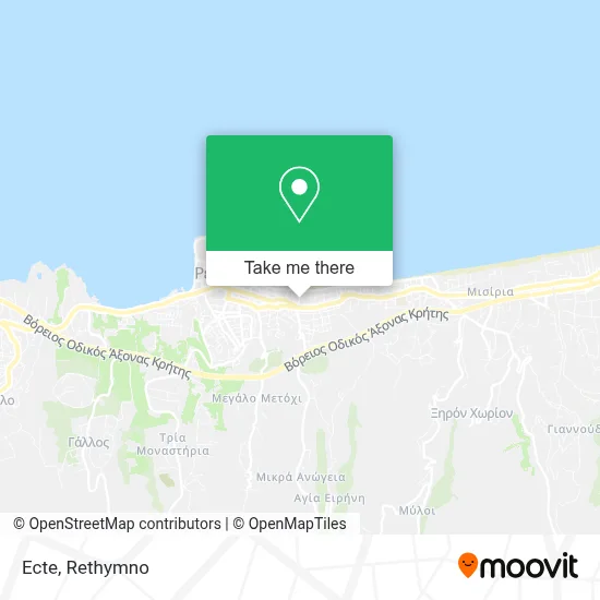 Ecte map