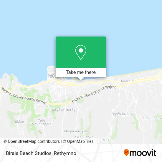 Birais Beach Studios map