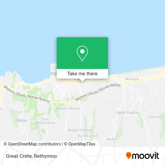 Great Crete map