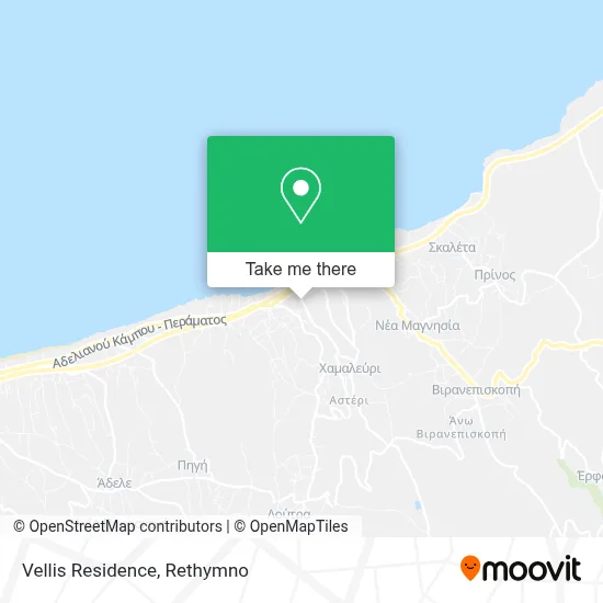 Vellis Residence map