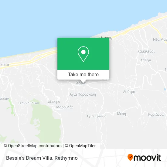 Bessie's Dream Villa map