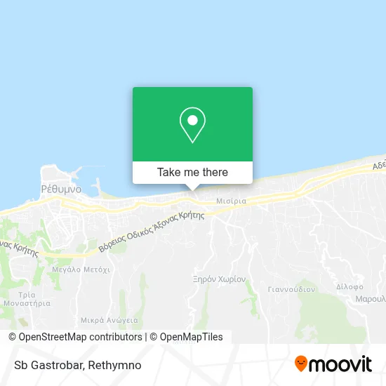 Sb Gastrobar map