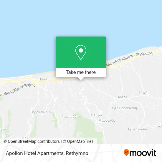 Apollon Hotel Apartments map