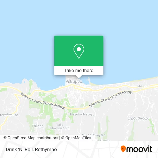 Drink 'N' Roll map