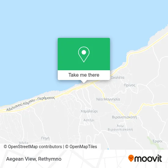 Aegean View map