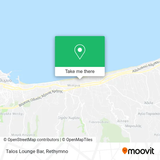 Talos Lounge Bar map