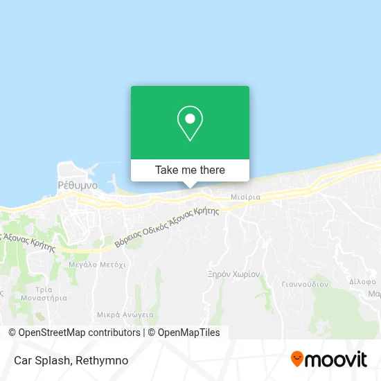 Car Splash map