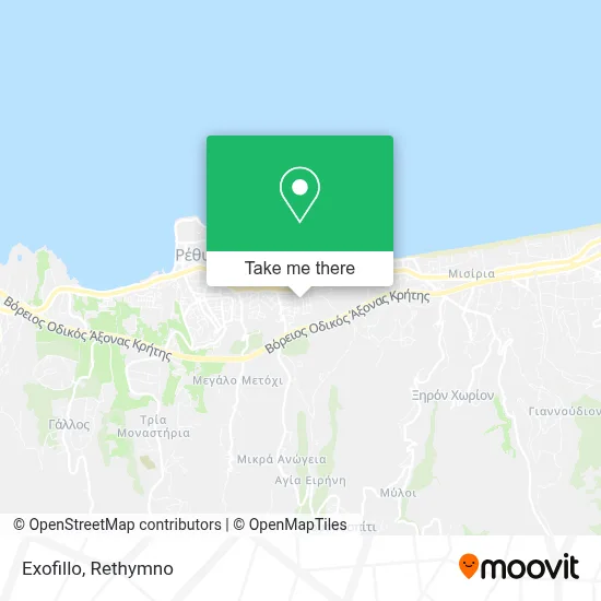 Exofillo map