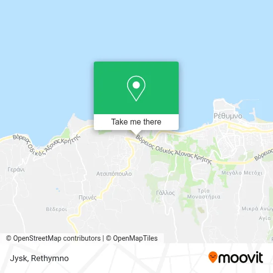 Jysk map