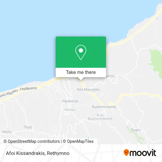 Afoi Kissandrakis map