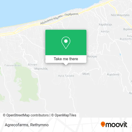 Agrecofarms map