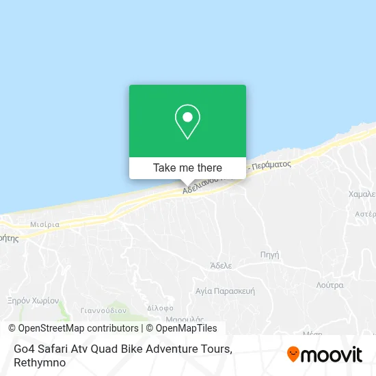 Go4 Safari Atv Quad Bike Adventure Tours map