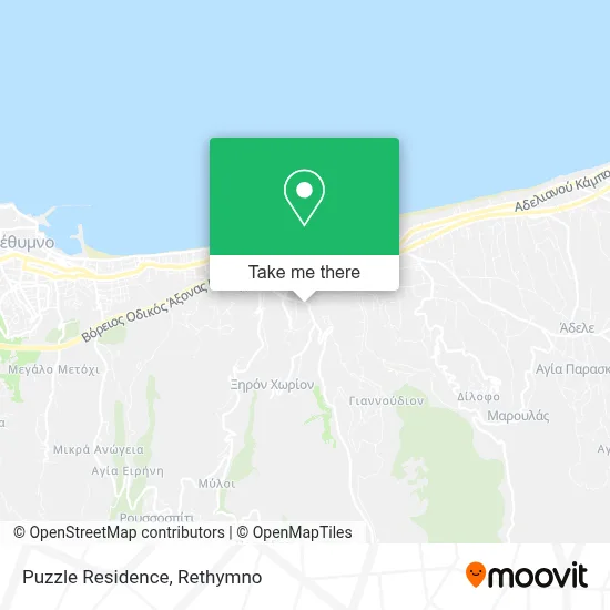 Puzzle Residence map