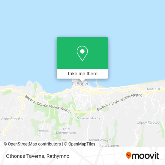 Othonas Taverna map
