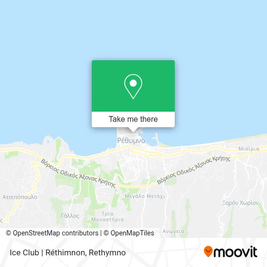 Ice Club | Réthimnon map