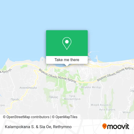 Kalampokana S. & Sia Oe map