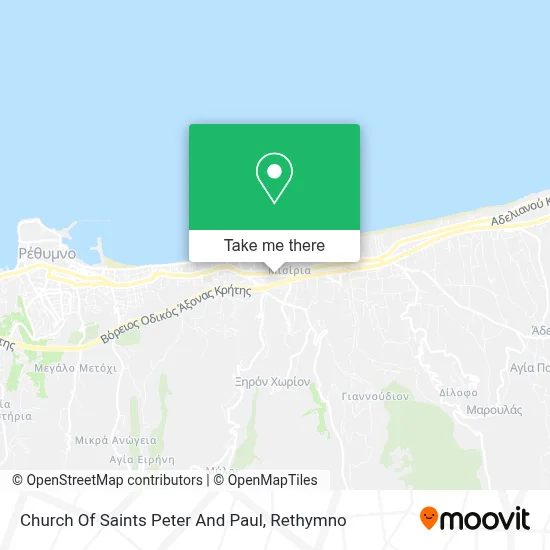 Church Of Saints Peter And Paul map