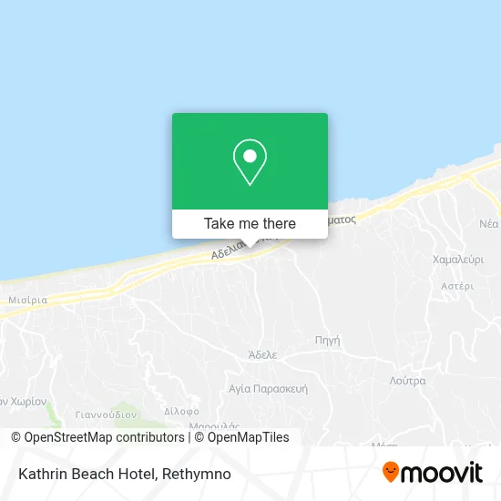 Kathrin Beach Hotel map