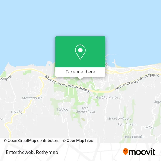 Entertheweb map