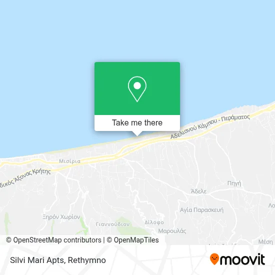 Silvi Mari Apts map