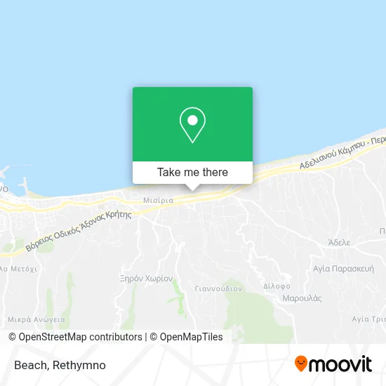 Beach map
