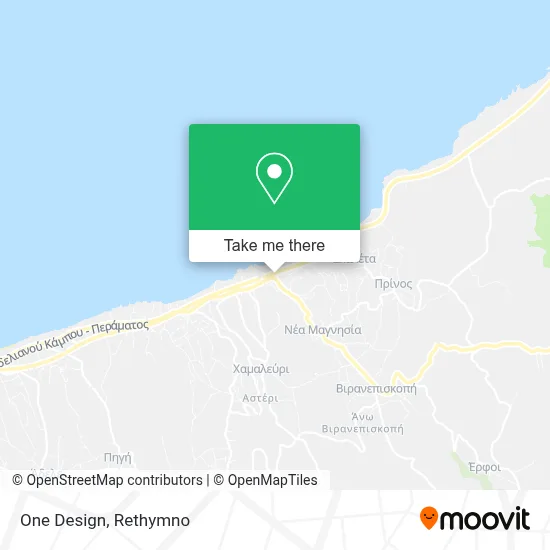 One Design map