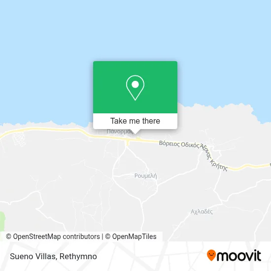 Sueno Villas map