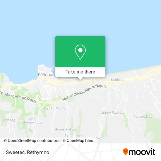 Sweetec map