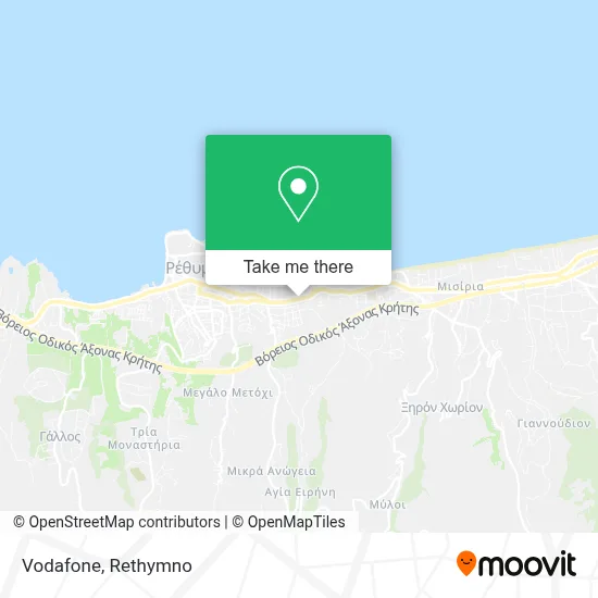 Vodafone map