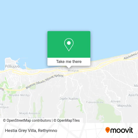 Hestia Grey Villa map
