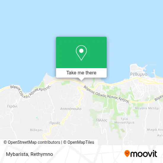 Mybarista map