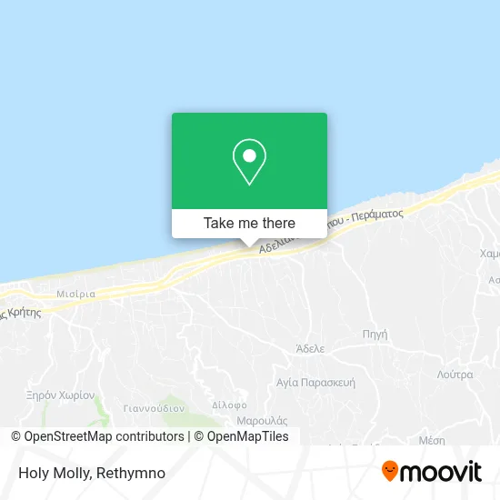Holy Molly map