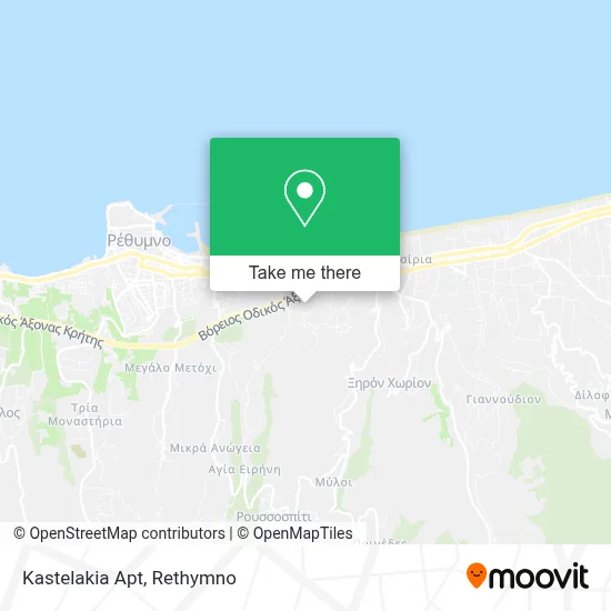 Kastelakia Apt map