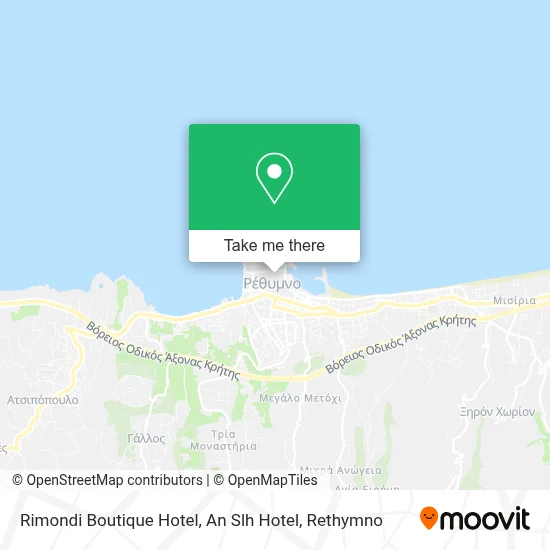 Rimondi Boutique Hotel, An Slh Hotel map