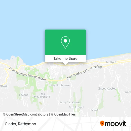 Clarks map