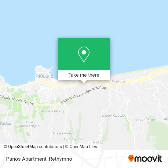 Panos Apartment map