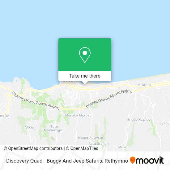 Discovery Quad - Buggy And Jeep Safaris map