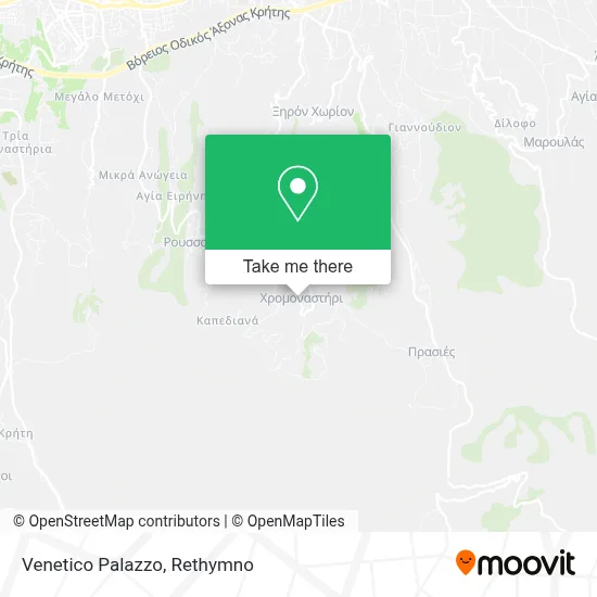 Venetico Palazzo map