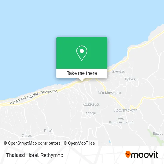 Thalassi Hotel map