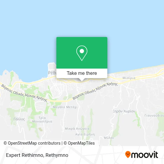 Expert Rethimno map