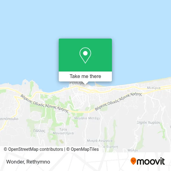 Wonder map