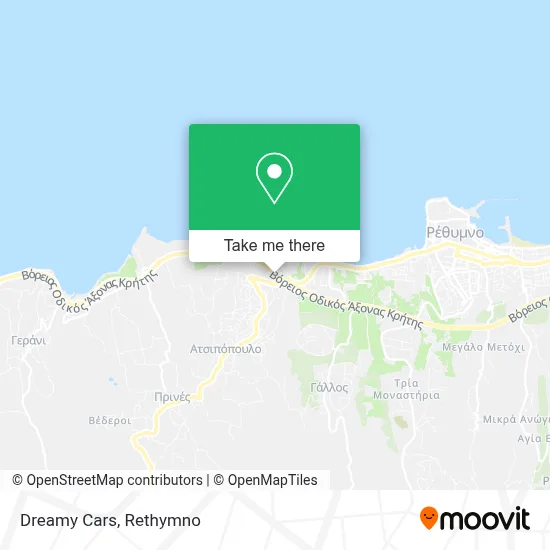 Dreamy Cars map