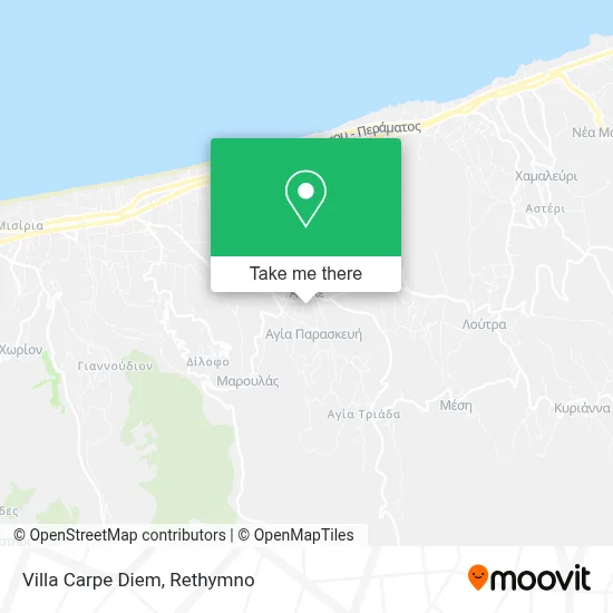 Villa Carpe Diem map