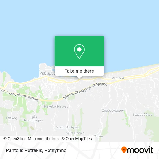 Pantelis Petrakis map