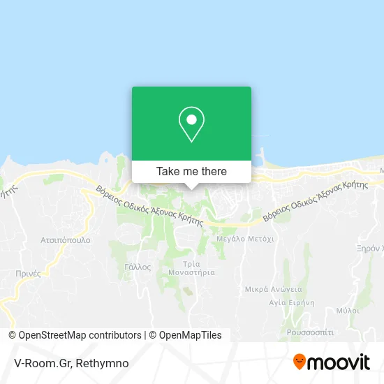 V-Room.Gr map