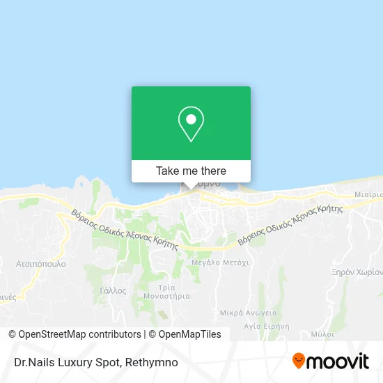 Dr.Nails Luxury Spot map