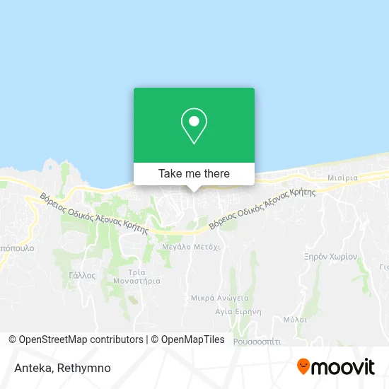 Anteka map