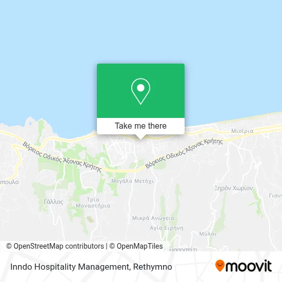 Inndo Hospitality Management map