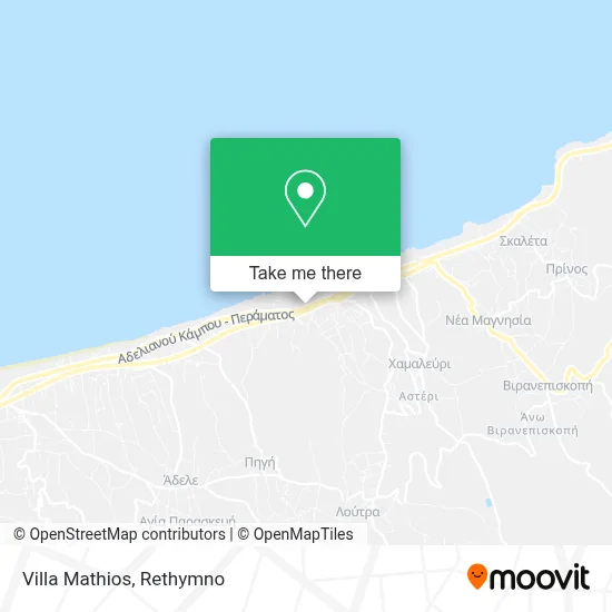Villa Mathios map