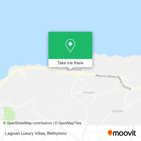 Lagoon Luxury Villas map